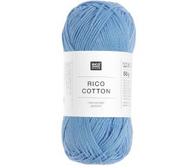 Coton à tricoter ou à crocheter Rico Cotton - Rico Design