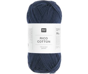 Coton à tricoter ou à crocheter Rico Cotton - Rico Design