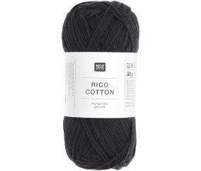 Coton à tricoter ou à crocheter Rico Cotton - Rico Design