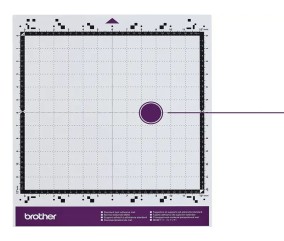 Tapis de découpe adhésif standard 30,5 x 30,5 cm Brother ScanNCut DX - CADXMATSTD12