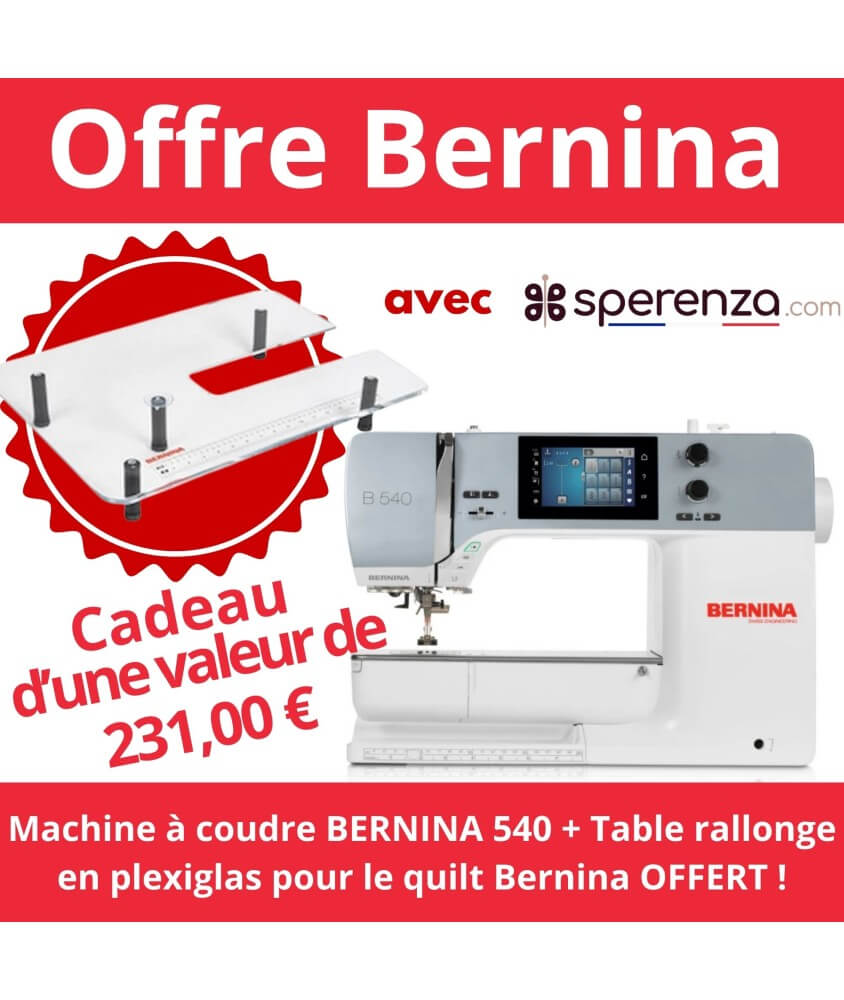 Machine À Coudre Bernina 540 - Bernina - Garantie 5 ans offre promo solde cadeau