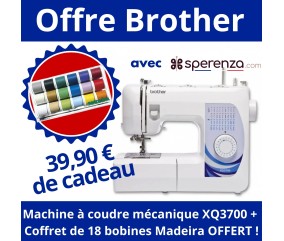 offre sperenza Machine à coudre mécanique XQ3700 promotion solde cadeau