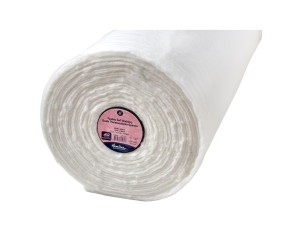 Ouate épaisse thermocollante – 135 g/m² Blanc – Vendu au mètre | Hemline HN640