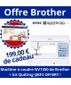 Machine à coudre Innov-is NV1350 - Brother - Garantie 3 ans - polyvalence, confort et précision pour coudre & quilter
