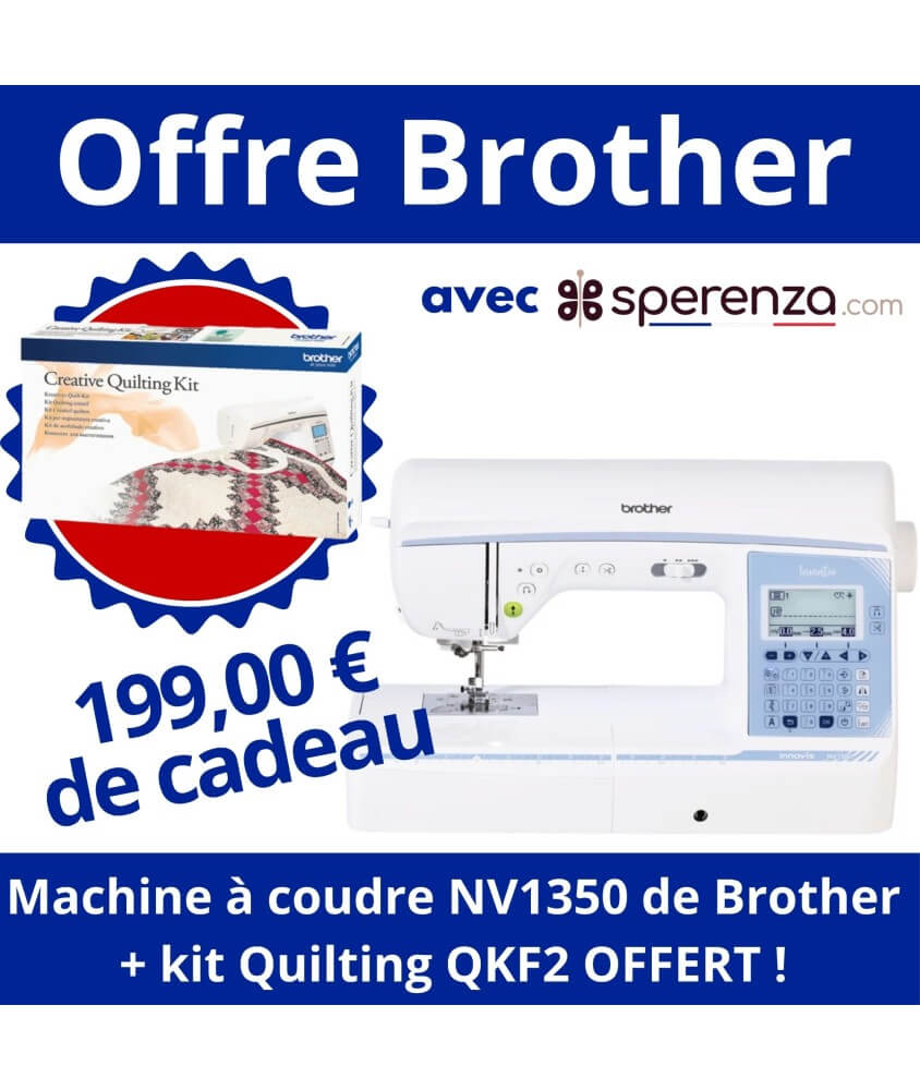 Machine à coudre Innov-is NV1350 - Brother PROMO SPERENZA SOLDE PROMOTION CADEAUX