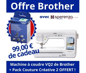 Machine à coudre Innov'is VQ2 - Brother cadeau sperenza offre promotion solde