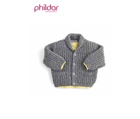 E-MODELE BEBE - GILET ULRICHT - PHILDAR