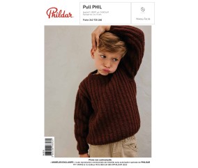 E-MODELE ENFANT - PULL PHIL - PHILDAR