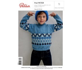 E-MODELE ENFANT - PULL PETER - PHILDAR