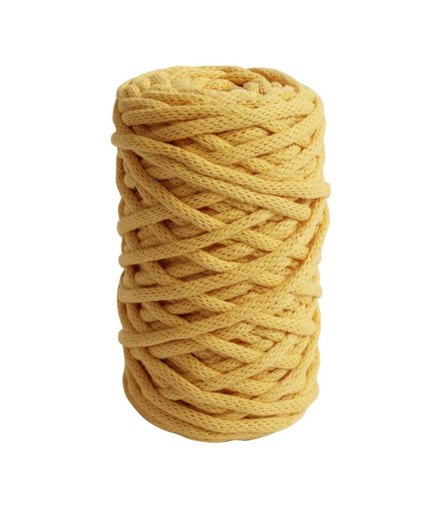 Coton recyclé macramé ECO VITA 12 (250gr) ! - Dmc - certifié Oeko-Tex - 92 Jaune