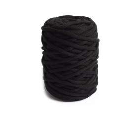 Coton recyclé macramé ECO VITA 12 (250gr) ! - Dmc - certifié Oeko-Tex - 02 Noir