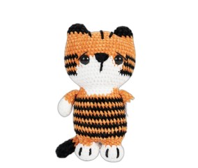 Kit Amigurumi Le Tigre à Rayures - DMC