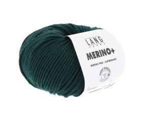 Pelote de Laine à tricoter MERINO + (PLUS) - Lang Yarns
