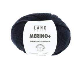 Pelote de Laine à tricoter MERINO + (PLUS) - Lang Yarns