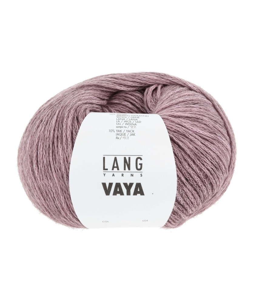 Pelote Exceptionnelle à tricoter Vaya - Lang Yarns - 0019 Violet