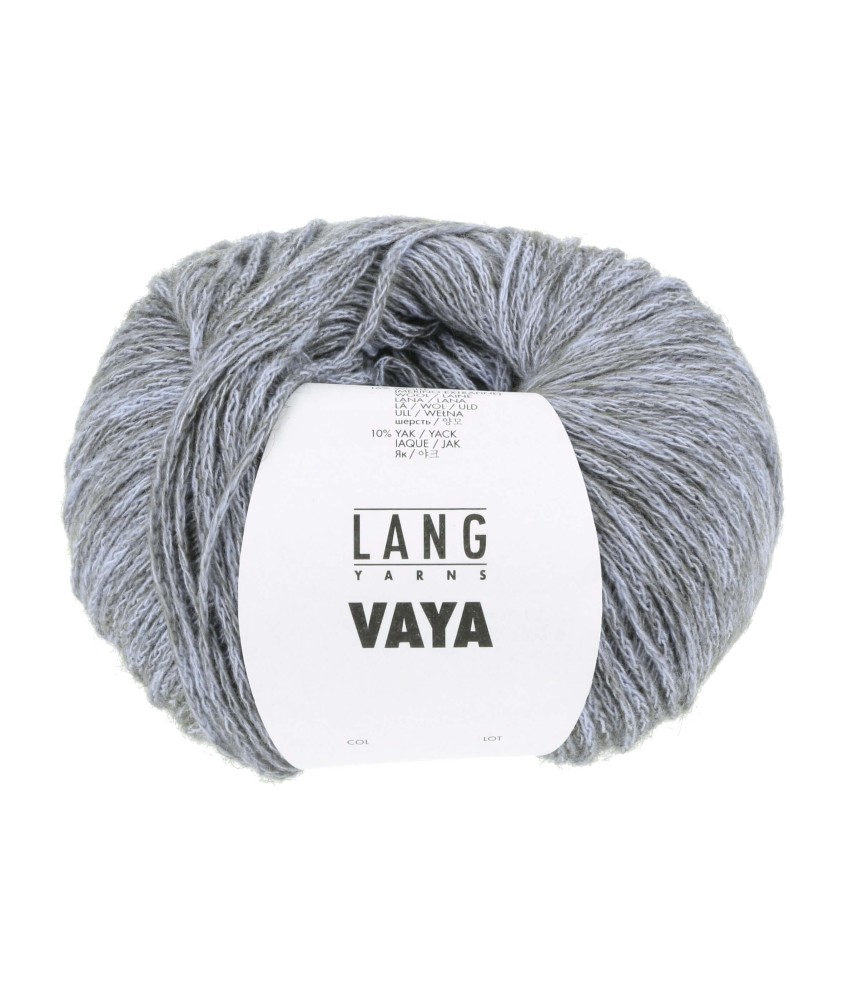 Pelote Exceptionnelle à tricoter Vaya - Lang Yarns - 0021 Bleu
