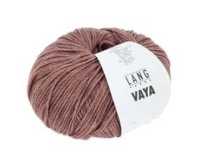 Pelote Exceptionnelle à tricoter Vaya - Lang Yarns - 0087 Marron - vue 129