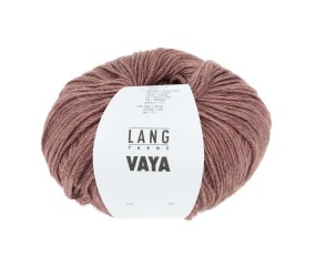 Pelote Exceptionnelle à tricoter Vaya - Lang Yarns - 0087 Marron