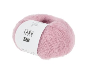 Pelote de Laine, Alpaga et Soie à tricoter ZEN - 25GR - Lang Yarns