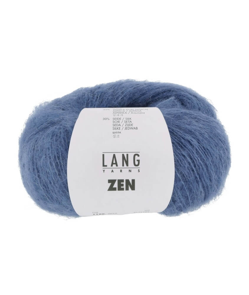 Pelote de Laine, Alpaga et Soie à tricoter ZEN - 25GR - Lang Yarns