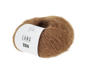Pelote de Laine, Alpaga et Soie à tricoter ZEN - 25GR - Lang Yarns