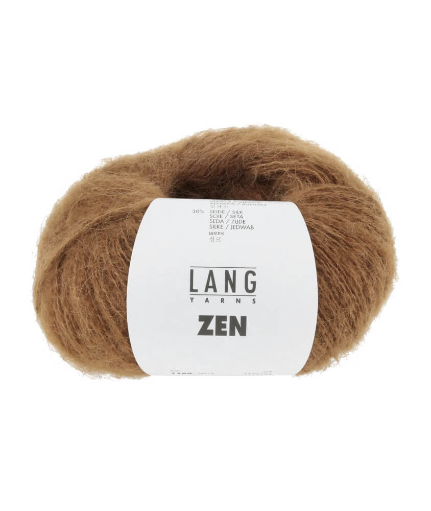 Pelote de Laine, Alpaga et Soie à tricoter ZEN - 25GR - Lang Yarns