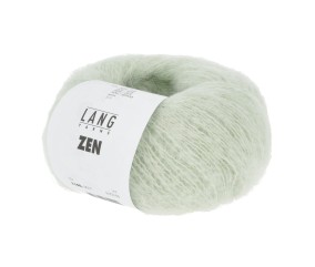 Pelote de Laine, Alpaga et Soie à tricoter ZEN - 25GR - Lang Yarns
