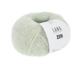 Pelote de Laine, Alpaga et Soie à tricoter ZEN - 25GR - Lang Yarns
