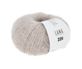 Pelote de Laine, Alpaga et Soie à tricoter ZEN - 25GR - Lang Yarns