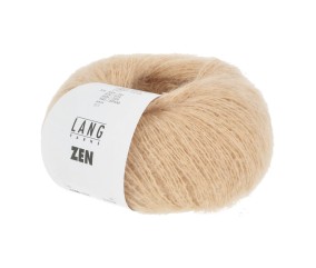 Pelote de Laine, Alpaga et Soie à tricoter ZEN - 25GR - Lang Yarns
