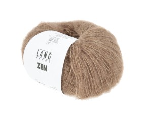 Pelote de Laine, Alpaga et Soie à tricoter ZEN - 25GR - Lang Yarns