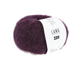 Pelote de Laine, Alpaga et Soie à tricoter ZEN - 25GR - Lang Yarns
