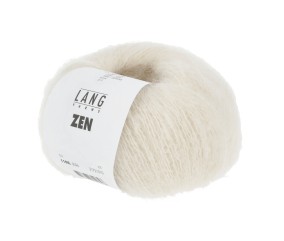 Pelote de Laine, Alpaga et Soie à tricoter ZEN - 25GR - Lang Yarns