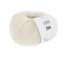 Pelote de Laine, Alpaga et Soie à tricoter ZEN - 25GR - Lang Yarns