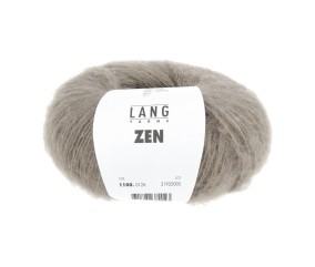 Pelote de Laine, Alpaga et Soie à tricoter ZEN - 25GR - Lang Yarns