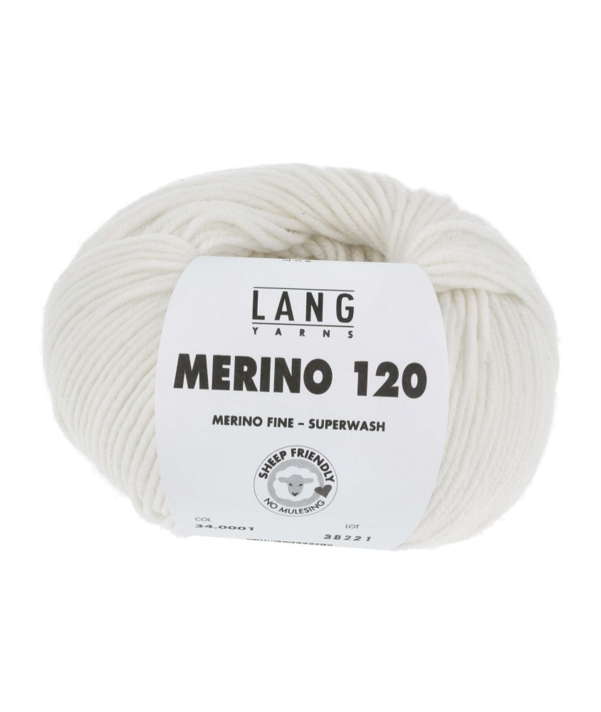 Merino 120 de Lang Yarns, notre choix