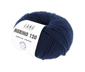 Pelote de laine à tricoter MERINO 120 - Lang Yarns