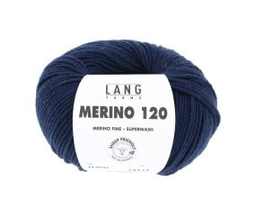 Pelote de laine à tricoter MERINO 120 - Lang Yarns