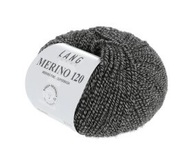 Pelote de laine à tricoter MERINO 120 - Lang Yarns