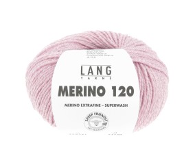 Pelote de laine à tricoter MERINO 120 - Lang Yarns