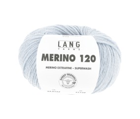 Pelote de laine à tricoter MERINO 120 - Lang Yarns