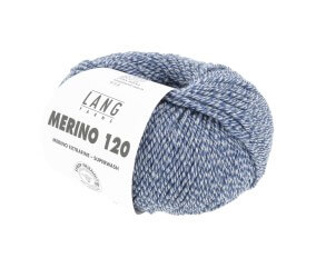 Pelote de laine à tricoter MERINO 120 - Lang Yarns