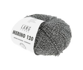 Pelote de laine à tricoter MERINO 120 - Lang Yarns