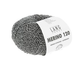 Pelote de laine à tricoter MERINO 120 - Lang Yarns