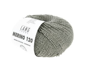 Pelote de laine à tricoter MERINO 120 - Lang Yarns