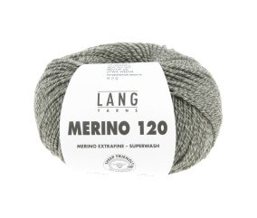 Pelote de laine à tricoter MERINO 120 - Lang Yarns