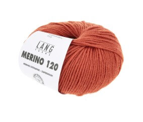 Pelote de laine à tricoter MERINO 120 - Lang Yarns