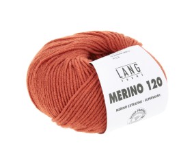 Pelote de laine à tricoter MERINO 120 - Lang Yarns