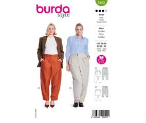 Patron Burda Style n°5703 – Pantalon Femme Automne-Hiver 2025 Tailles 46-60