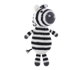 Kit crochet amigurumi Zebre - 12 x 10,5 x 23 cm - Trimits